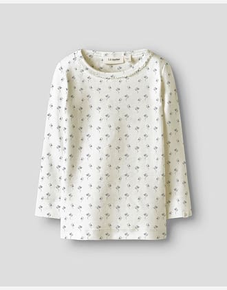 Trøye Langermet M/ Print Barn - Øko TENCEL | NMFGAYO SAG LS SLIM TOP LIL