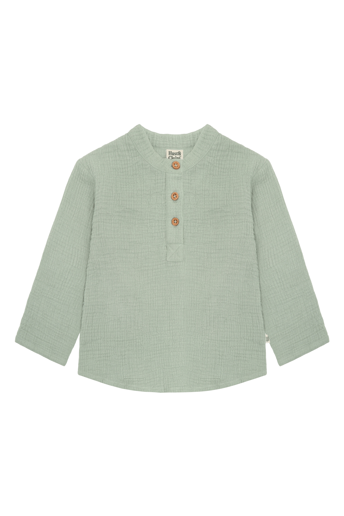 Skjorte Barn – 100% Musselin Bomull | HCRasser Muslin, Iceberg
