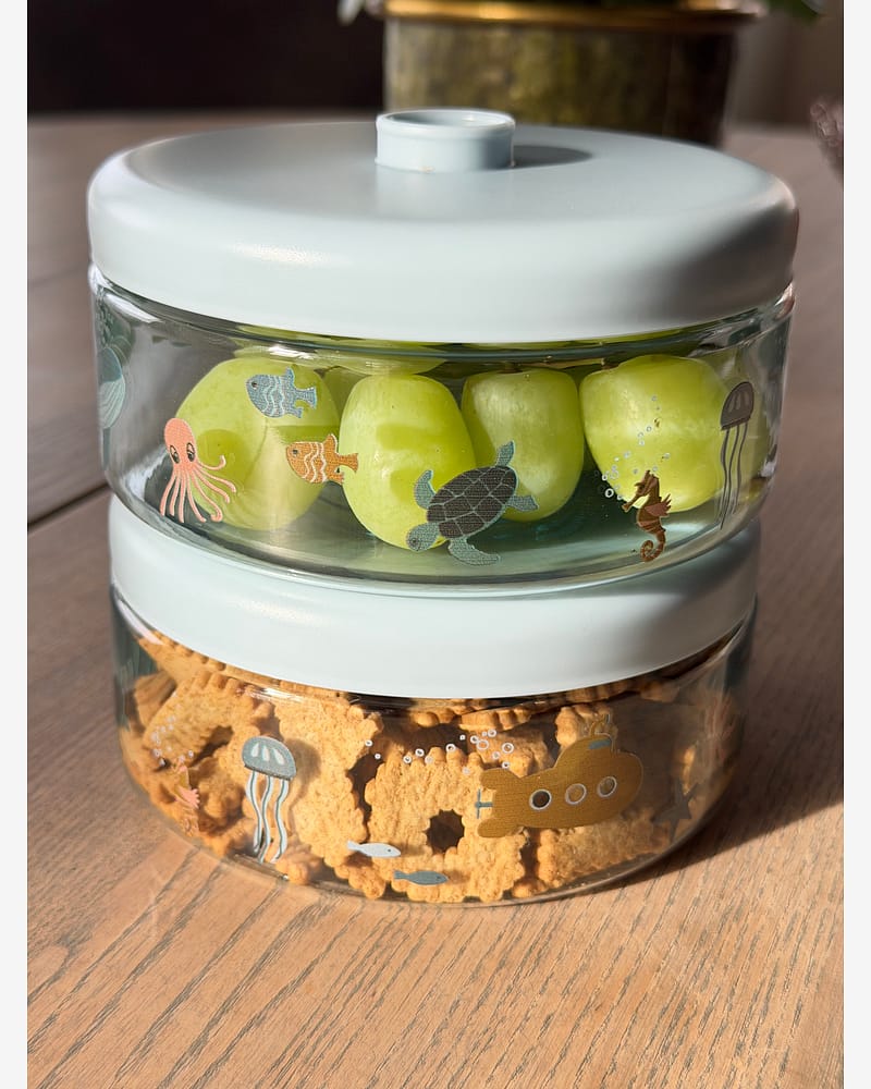 Matoppbevaring Babymat, 2pk - Dominique 500 ml