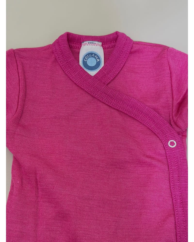 Omslagsbody Ull - 70% Merino, 30% Silke | Ubehandlet Ull