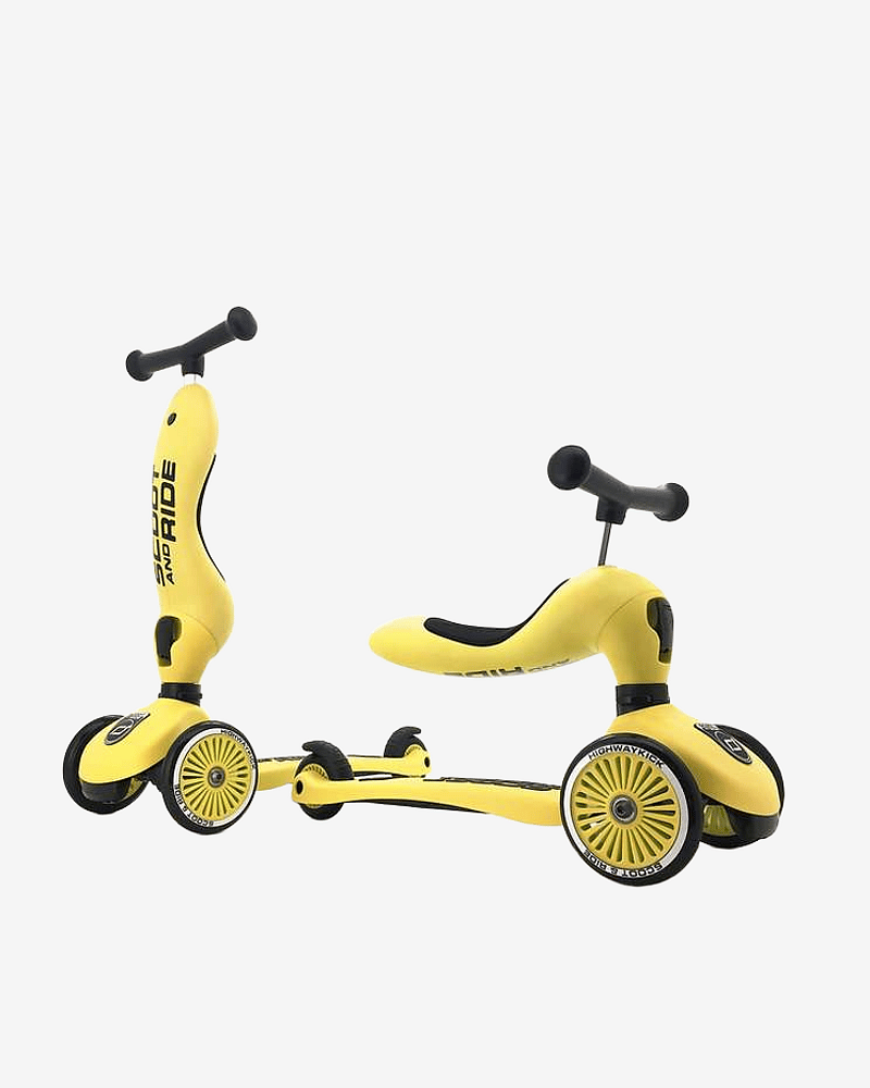 Sparkesykkel & Løpesykkel - Scoot & Ride Highwaykick 1 | Barn 1-5 år