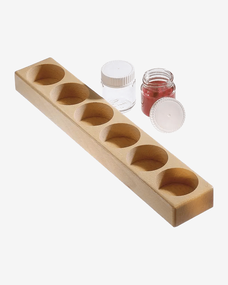 Holder til glasskrukker - Stor / 6 Glass Inkludert