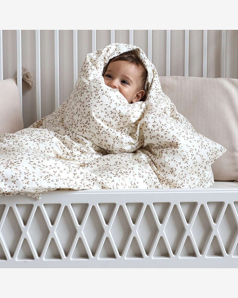 Sengetøy Barn 100x140 - Sateng, Øko Bomull | Bedding Junior