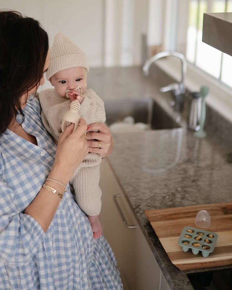 Fryseform Babymat M/ Lokk - 9 x 9ml | Fresh Food Feeder Freezer Tray