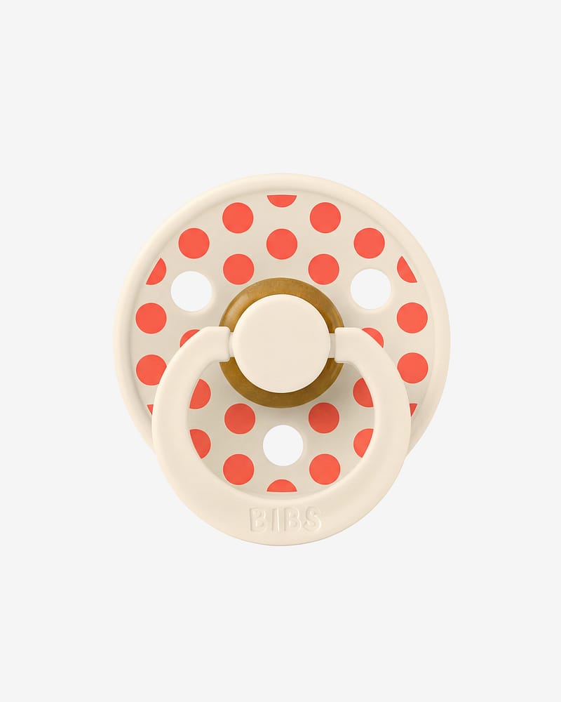 BIBS Smokk Studio Colour – Rund, Naturgummi | Polka