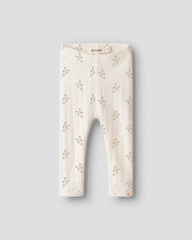 Leggings Baby - Pointelle, Øko TENCEL | NBFRACHELLO RIA SLIM LEGGINGS LIL
