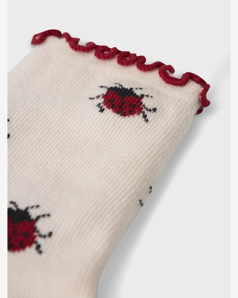 Sokker Barn M/ Bølgekant - Ankelsokker | Darlene Sock