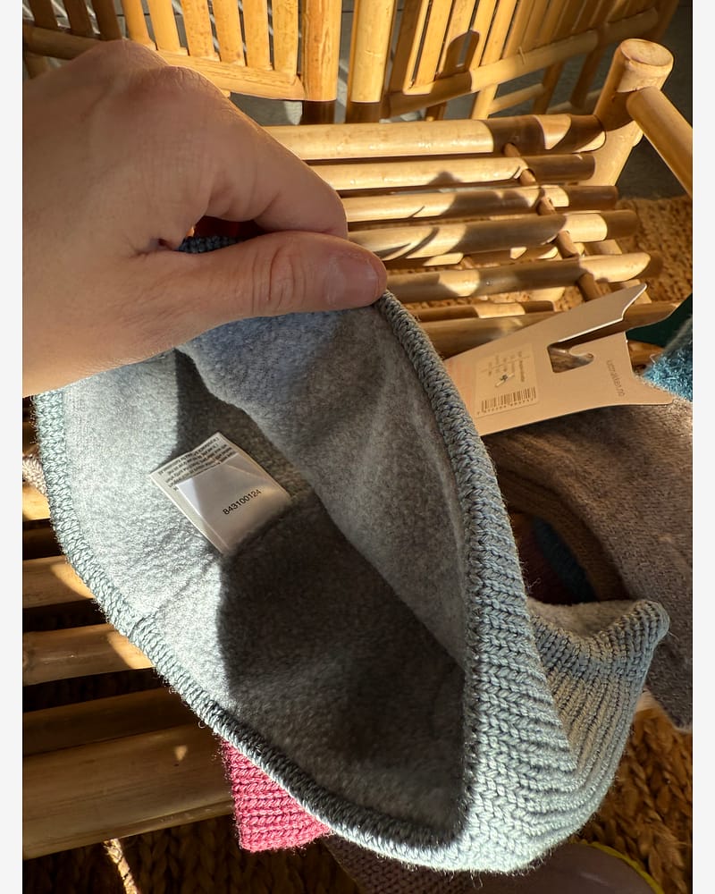 Pannebånd Barn - Ull m/ fleecefôr