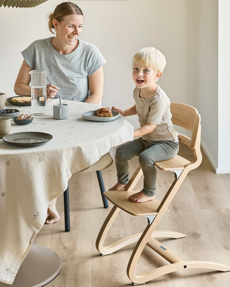 Leander Spisestol Louie - Justerbar | Eik, Natur, Natur