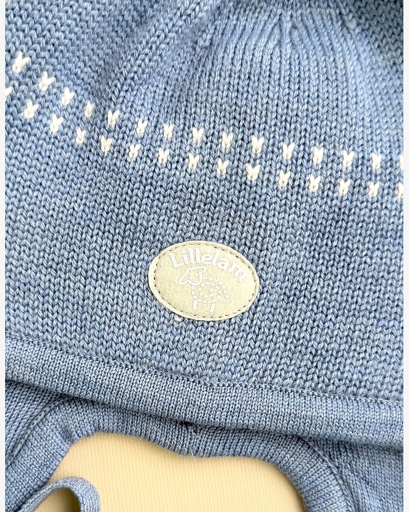 Ullue med vindstopper - 100% Merino - Lue Dobbel Classic | Ny modell 2025