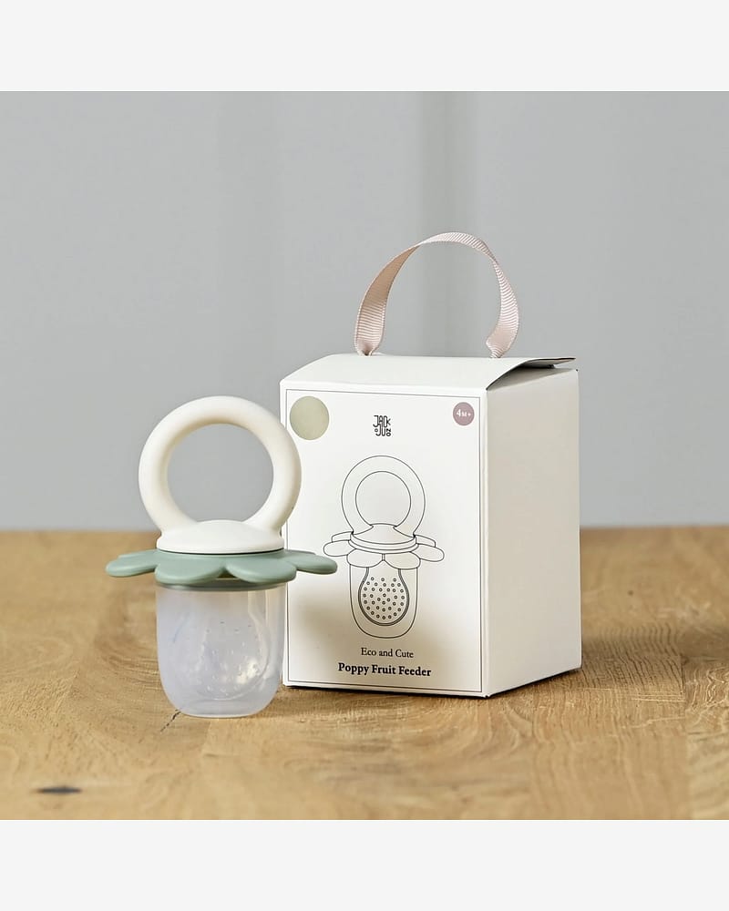 Fruktsmokk - Silikon, Fra 4 mnd | Poppy Fruit Feeder