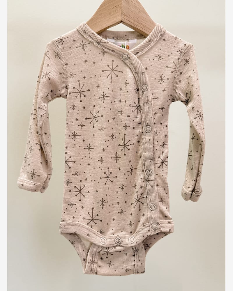 Omslagsbody Baby - 100% Merino | Basic