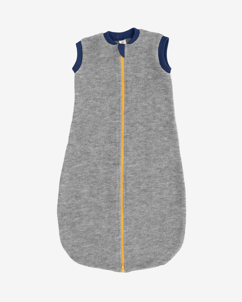 Nattpose Baby U/ Ermer - Ullfleece, 100% Ull Ubehandlet | Sleeping Bag SS