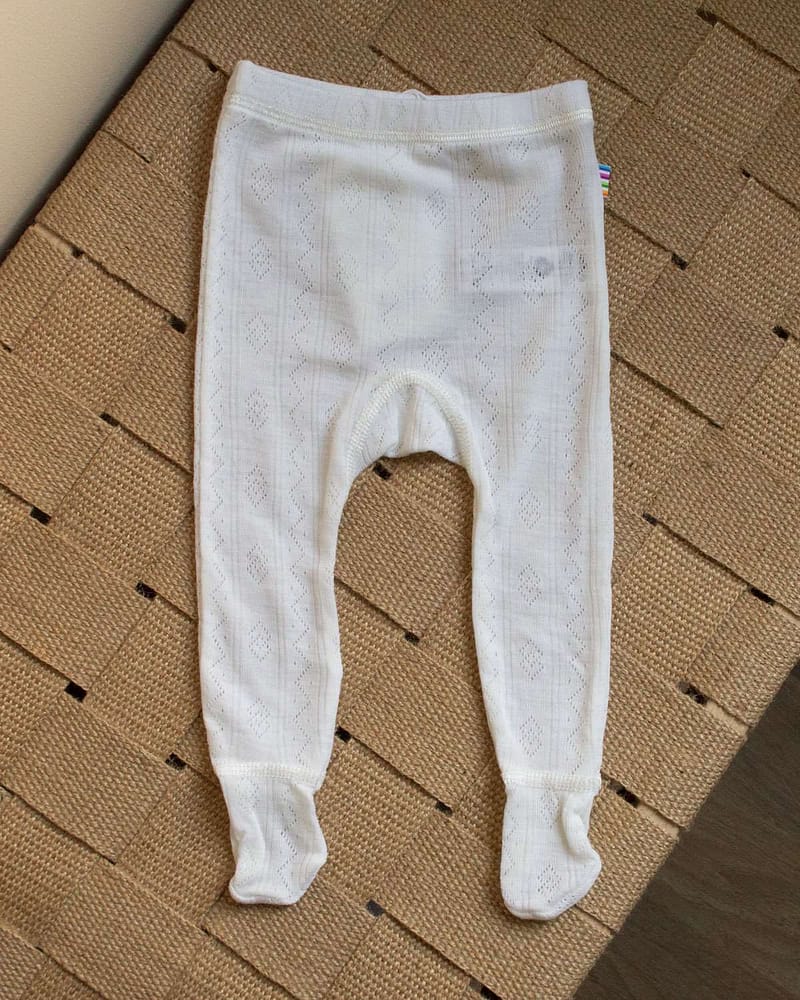 Leggings med fot - Ull 85%