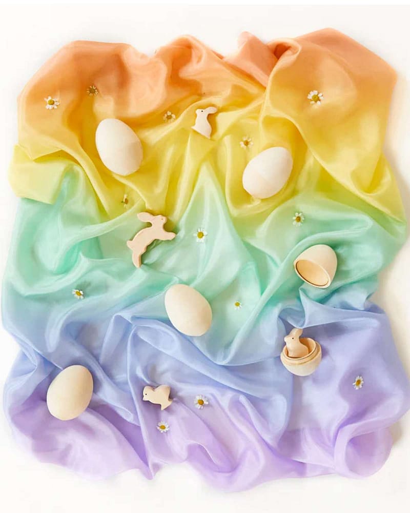 Lekesilke - 89x89 cm - 100% Silke | Playsilk