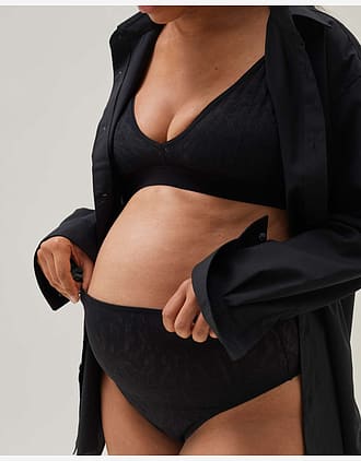 Gravidtruse String Brasiliansk m/ blonder | Lace Maternity Thong