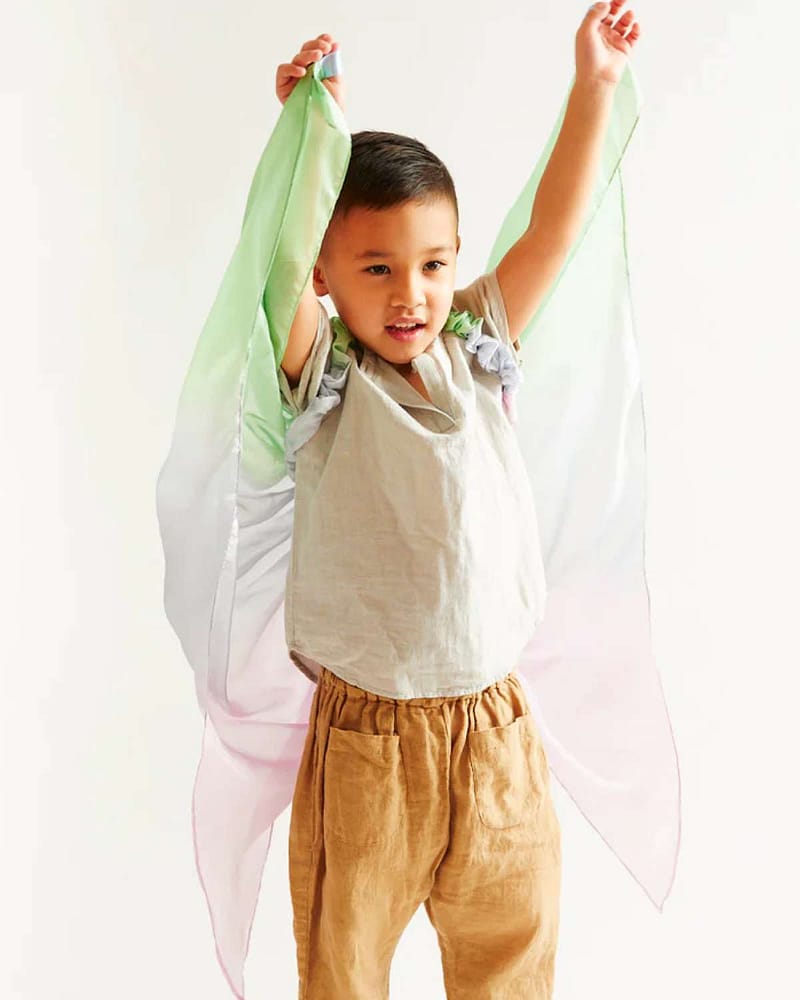 Fe Vinger til kostyme og rollelek - 100% silke | Fairy Wings