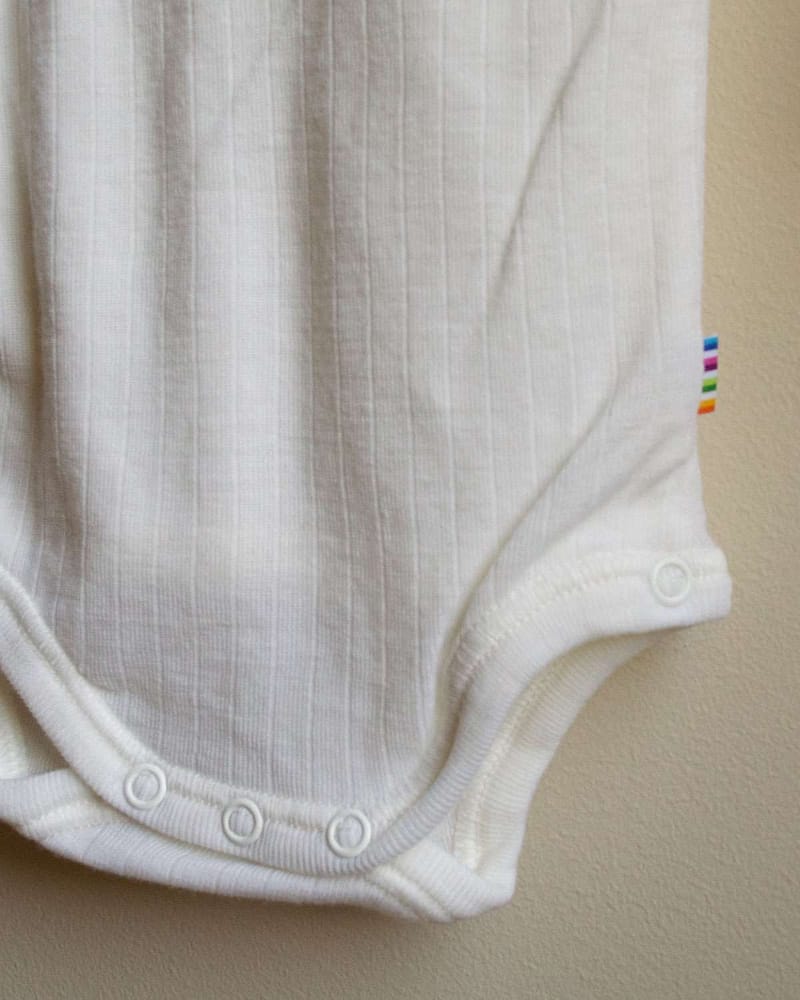 Omslagsbody - 100% Merinoull - Rib - Basic