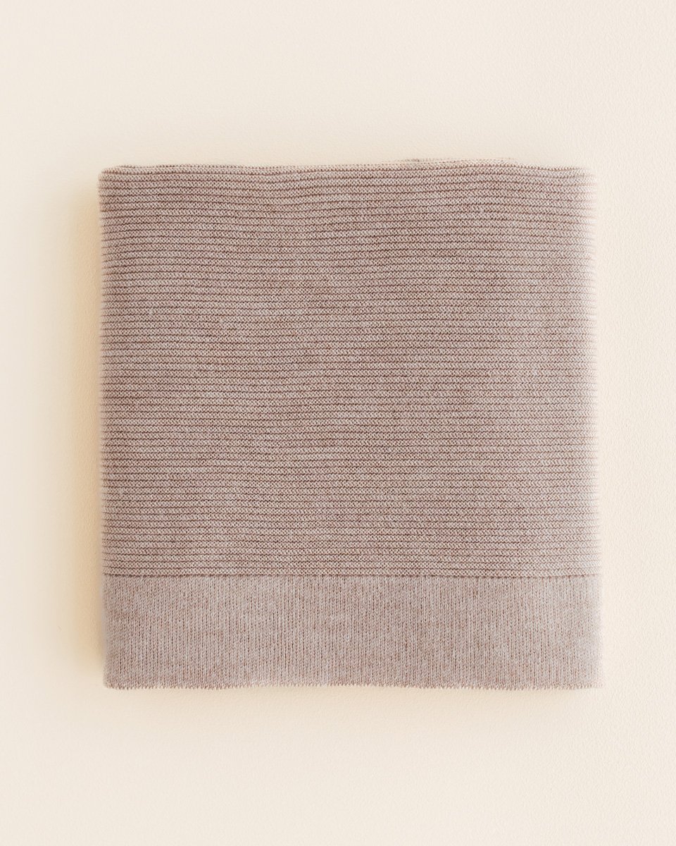 Babyteppe Ull – 100% Merino – 70x95cm, Sand