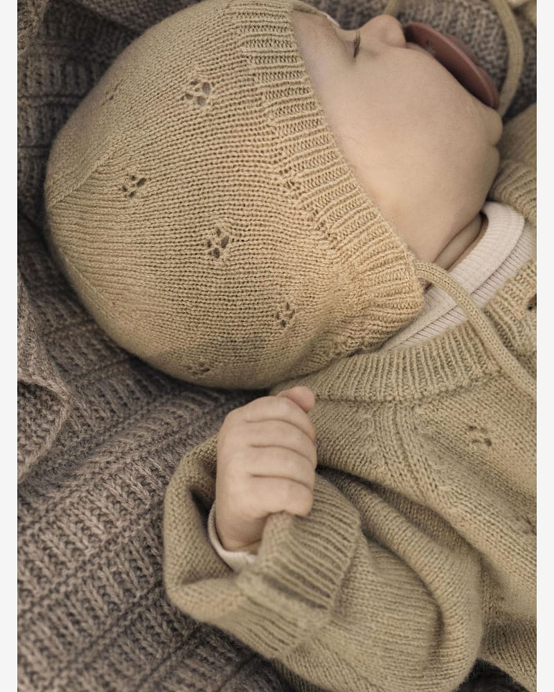 Babylue Ull – Strikket, 95% Merino, 5% Kashmir | Nalio Wool Knit Hat