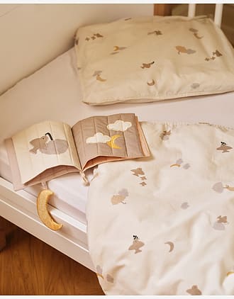 Babybok m/ Broderi - Øko Bomull | Soft night book