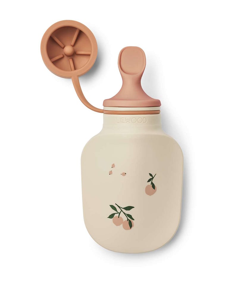 Smoothie Poser 2pk M/ Skje - Silikon