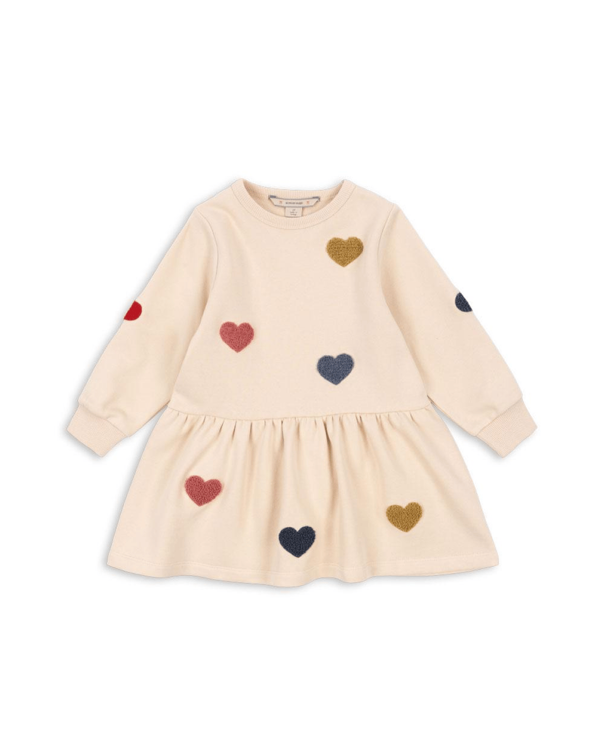 Kjole Barn med Print – 100% Øk. Bomull – Lou Terry Sweat Dress