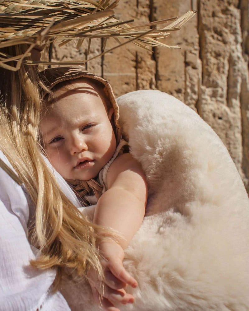 Lammeskinn Lekematte - 100% Merino | Wrigglemat