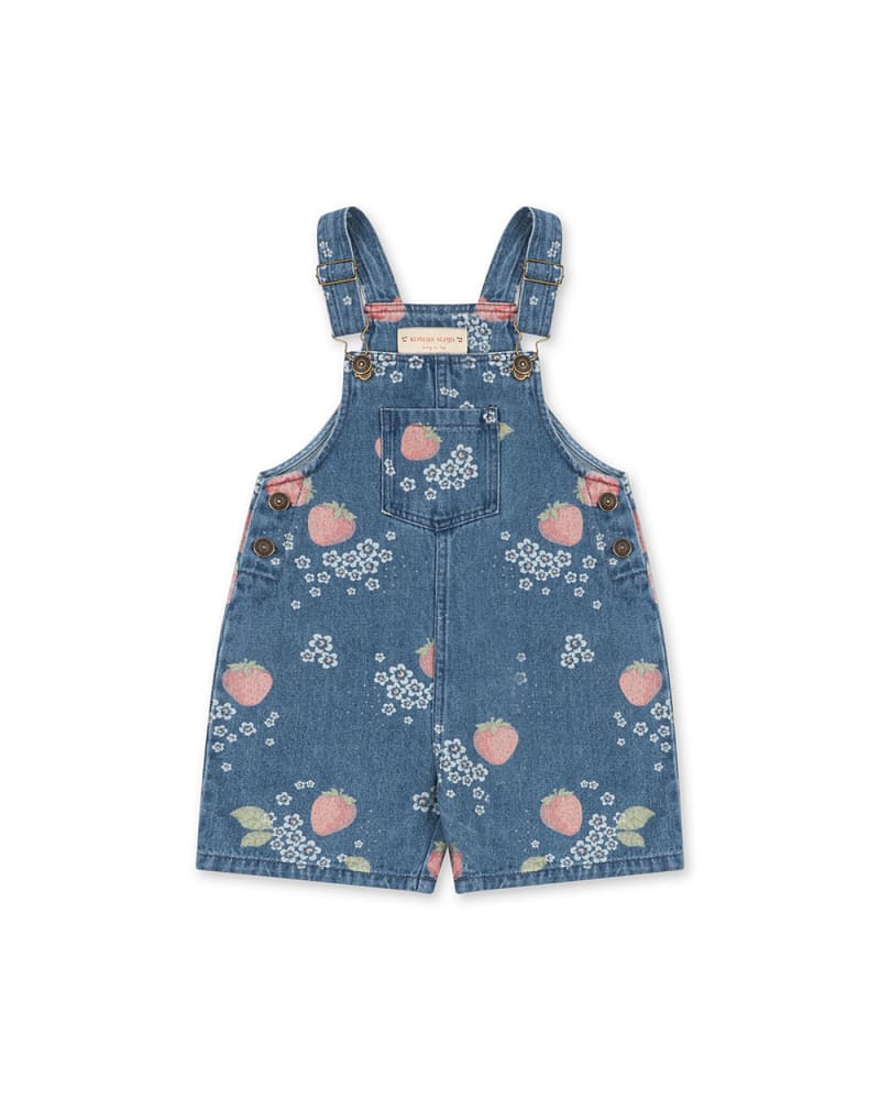 Seleshorts Barn – Denim, 100% Øko Bomull | Magot Overalls GOTS