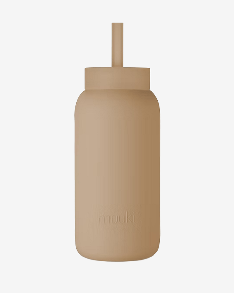 Flaskelokk m/ Sugerør til Muuki Daily Bottle - Lounge Straw + Cap