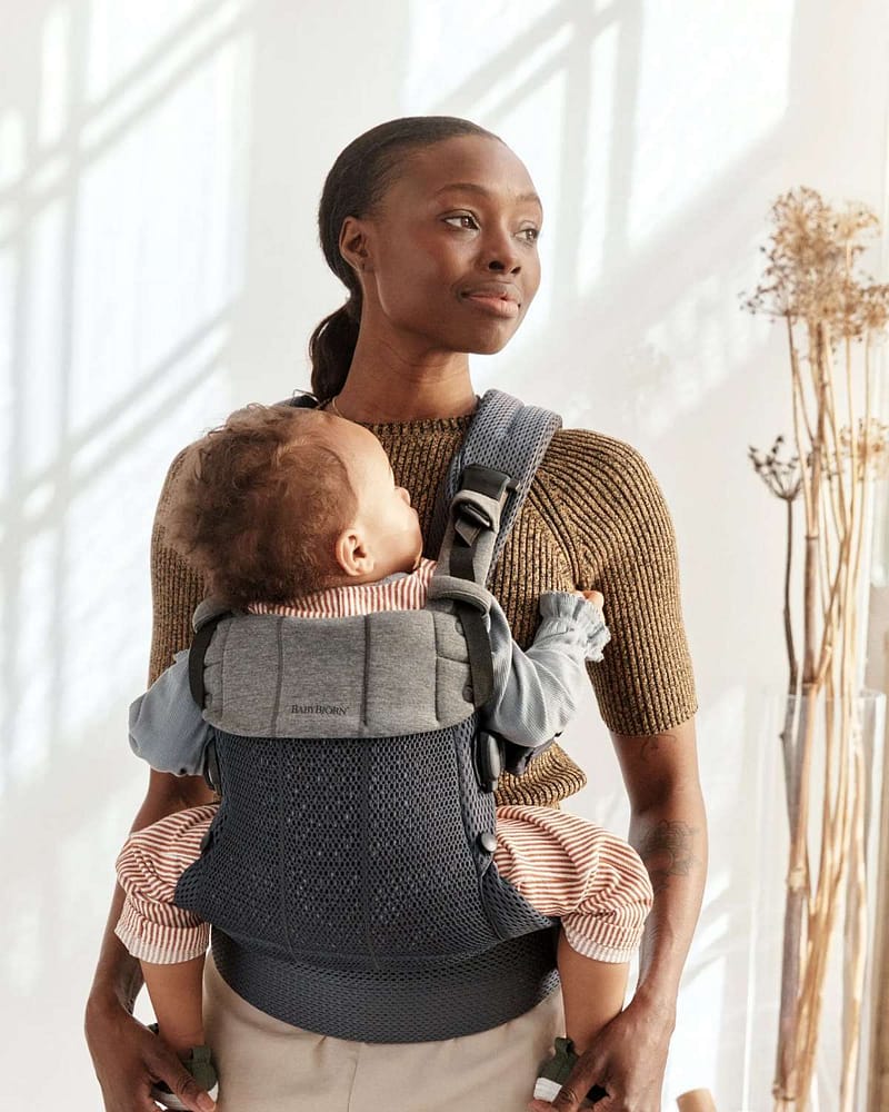 Bæresele Harmony - Front & Rygg - Ekstra Ryggstøtte | Baby Carrier 0-3år