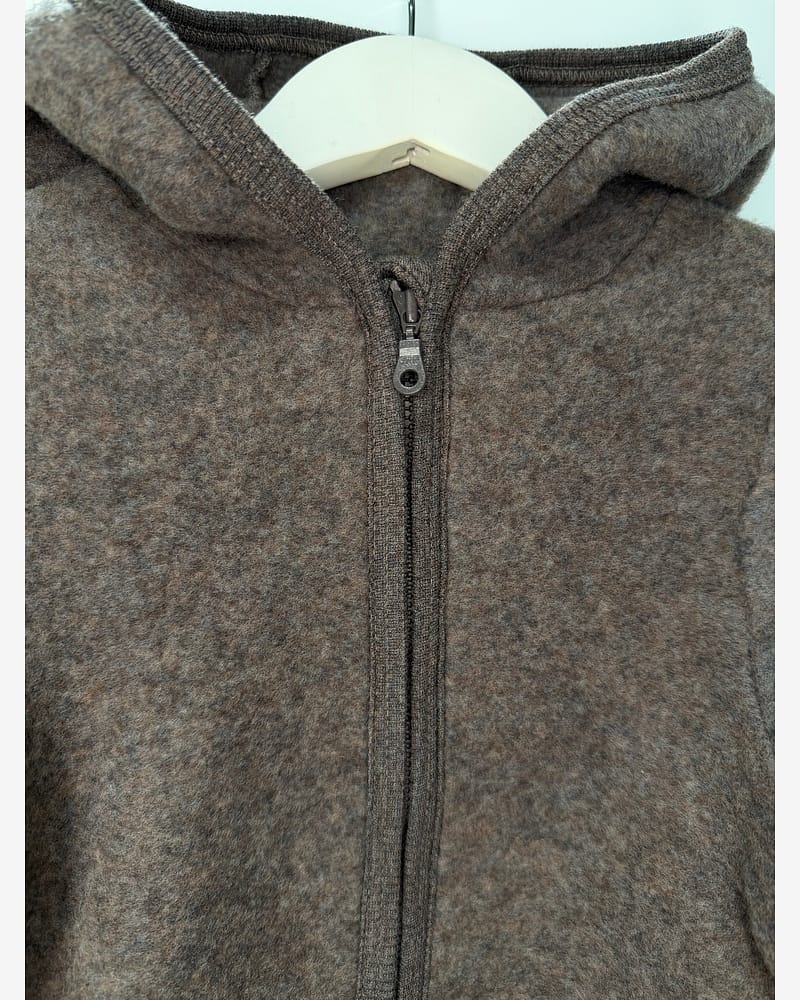 Ulljakke i ullfleece - Varm