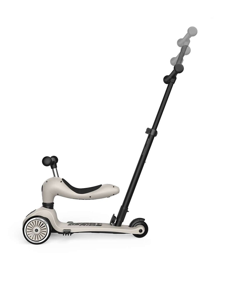 Sparkesykkel og Løpesykkel M/ Foreldrehåndtak | Scoot and Ride Highwaykick 1 Push & Go - NYHET