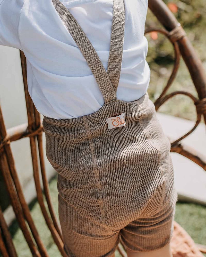 Shorts Tights m/ Seler - 100% Øko Bomull | Shorty Tights Rib