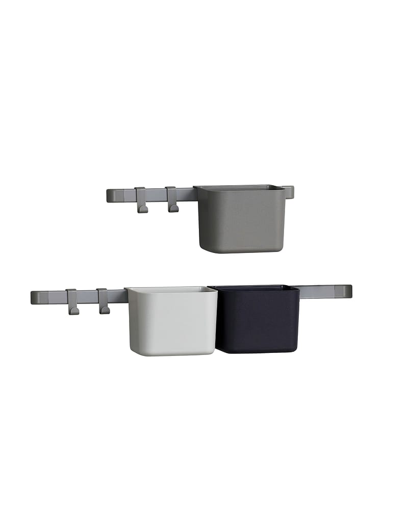Oppbevaring Stellebord - 3x Kurver, 2x Skinne: 62 og 34,5 cm | Organizers 1 long