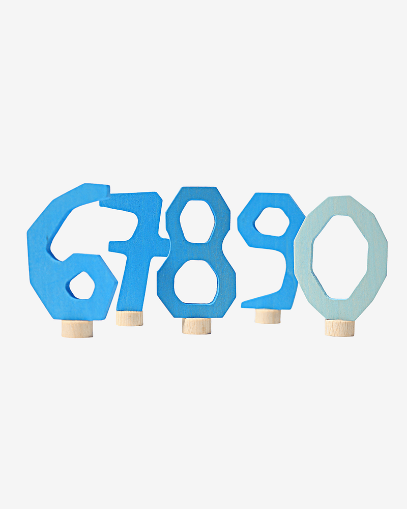 Tall 6 til 9 Bursdagsring | Figur Grimms Lysestake