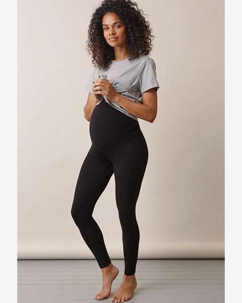 Gravid Leggings - Stretchy & Behagelig - Sømløs