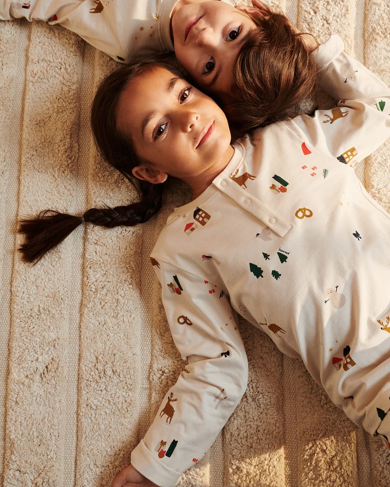 Pysjamas Sett, Julepysj - Øko Jersey | Wilhelm Pyjamas Set - 110
