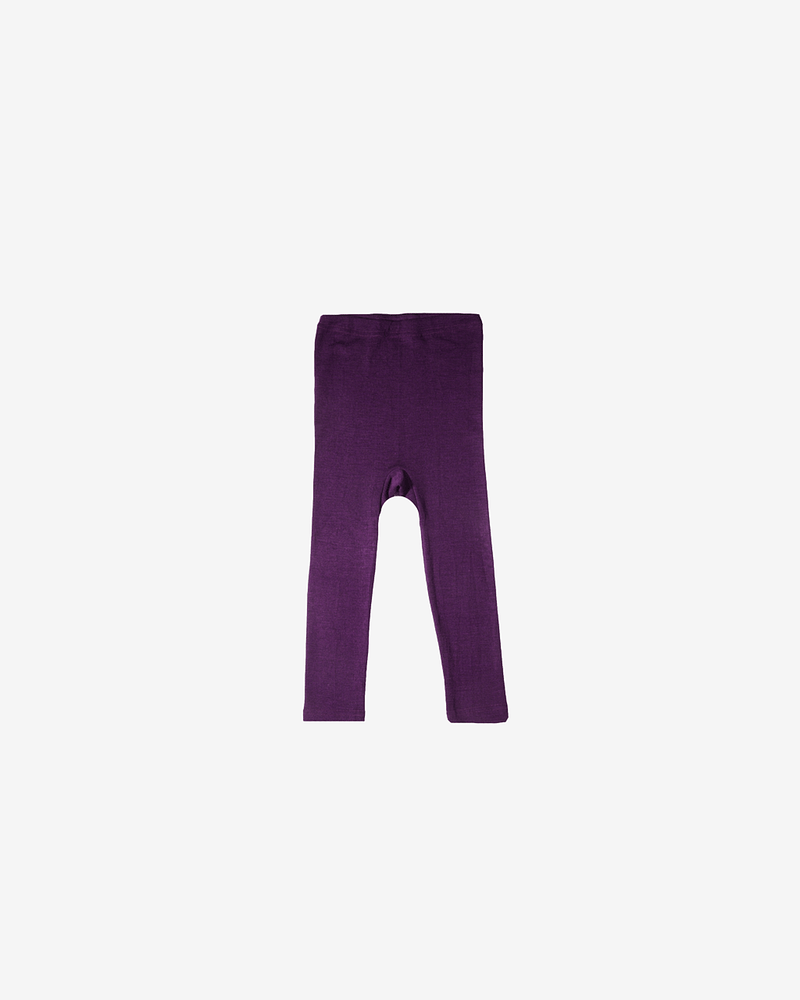 Ullbukse Leggings - 70% Merino, 30% Silke - Ubehandlet Ull