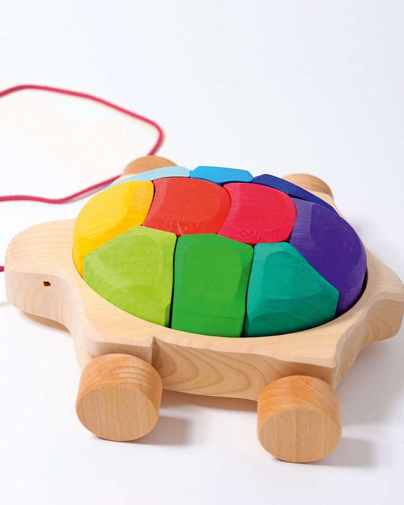 Draleke i Tre - Skilpadde M/ Klosser - Stor