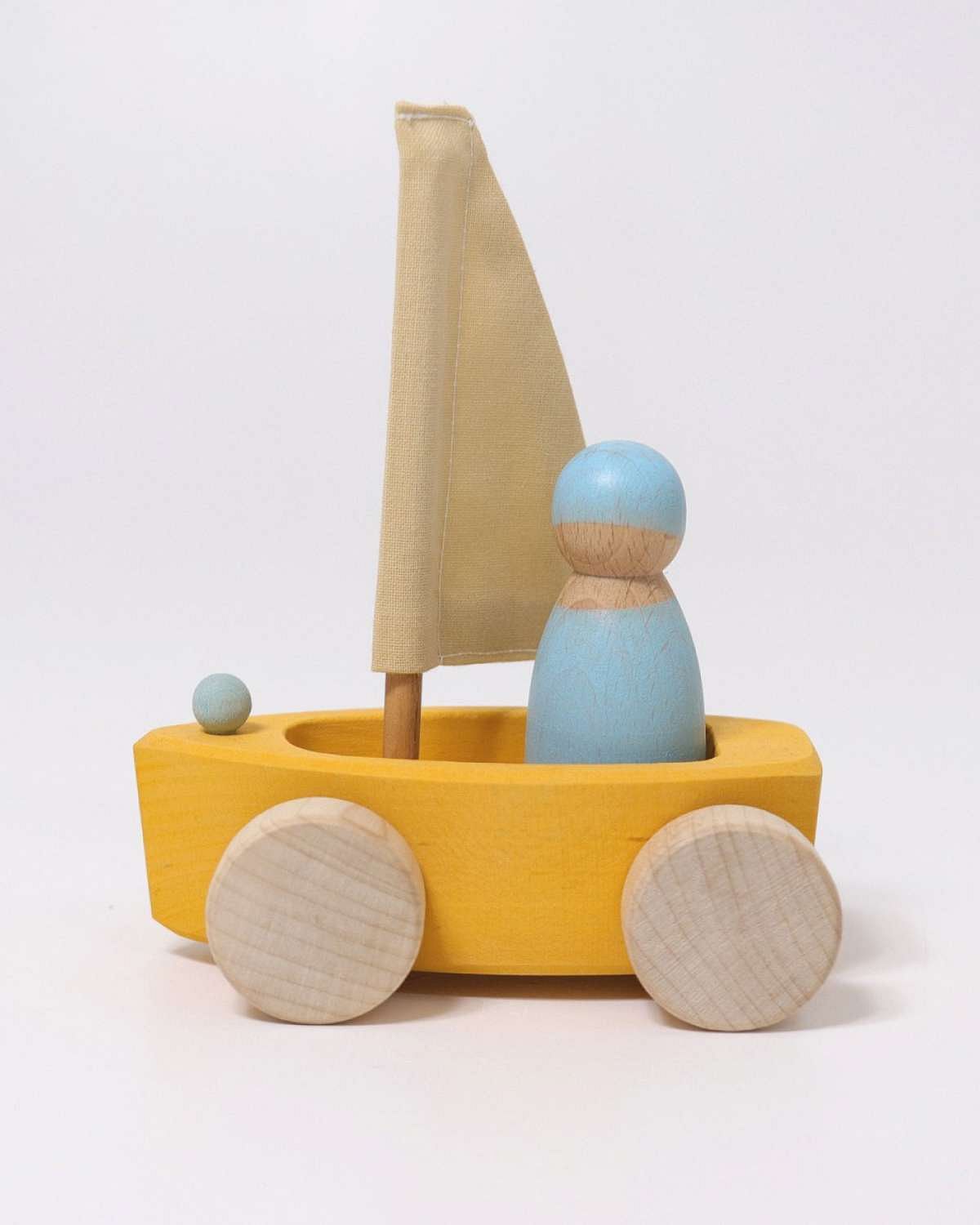 Gul m/ Lyseblå Figur