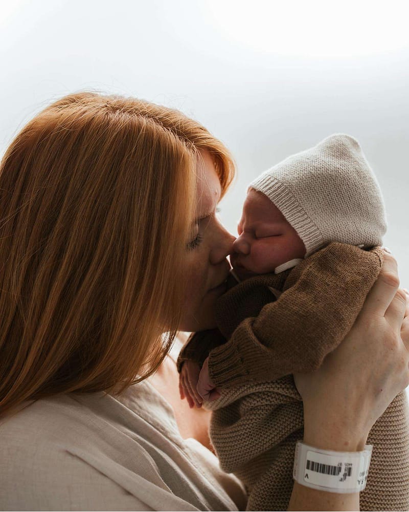 Babylue Nyfødt, 0-3mnd - 100% Merino, Ubehandlet | Bonnet Newborn, Cream