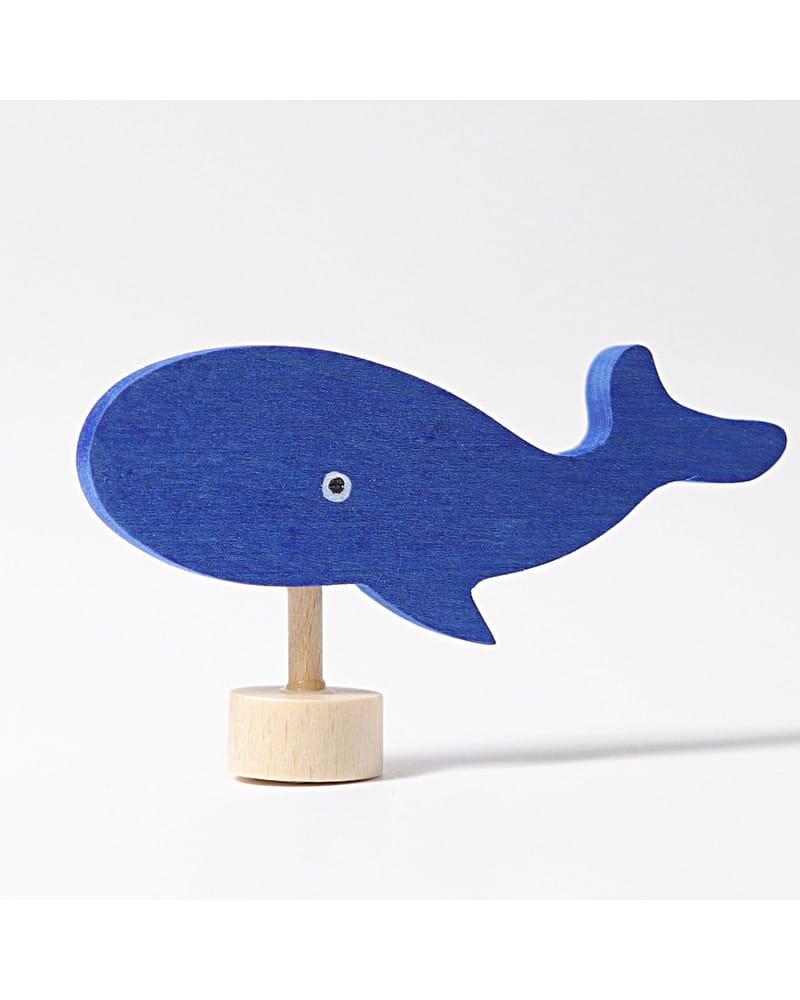 Hval til Bursdagsring | Figur Grimms Lysestake