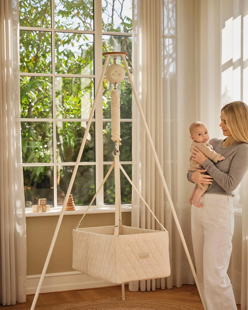 Moonboon Vugge + Motor Connect Premium + Stativ | Classic Bundle - Pakketilbud