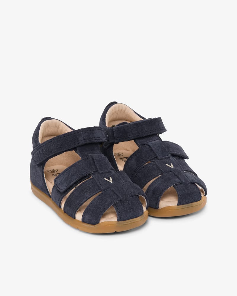 Viking Sandaler Baby - Skinn, Barfotsåle | Alv Lonn Barefoot Sandal 1V