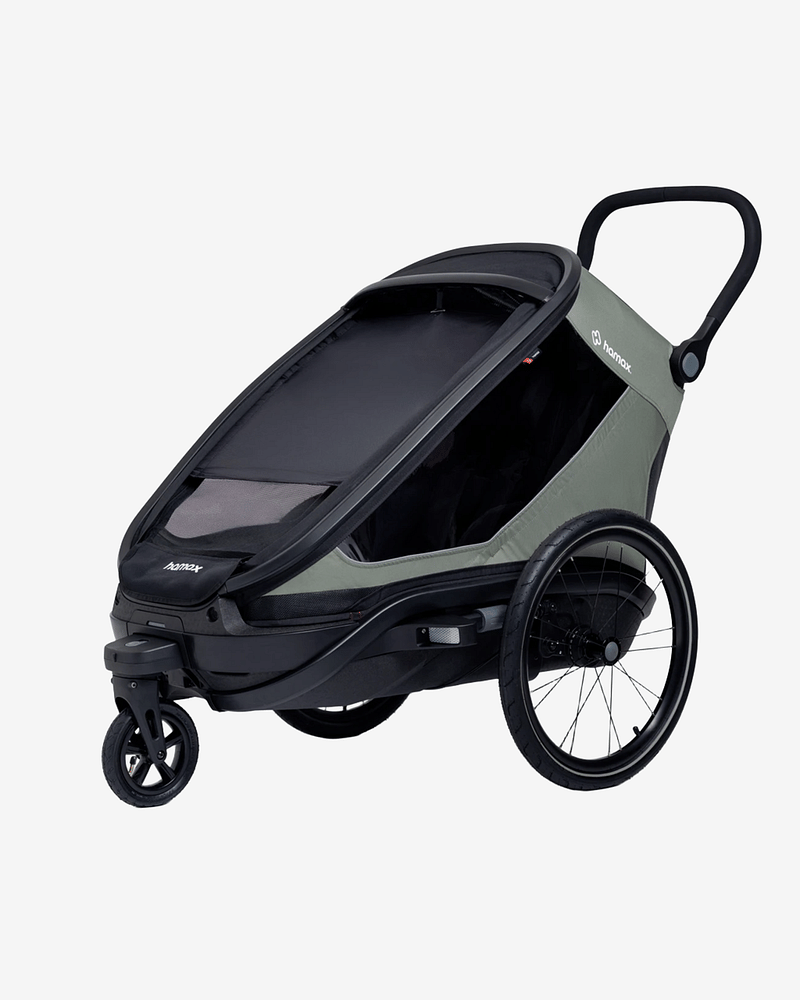Hamax Outback Next Sykkelvogn & Barnevogn, Plass til ett barn | Enkel Bicycle Trailer