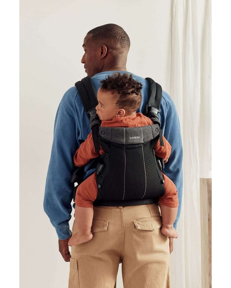 Bæresele Harmony - Front & Rygg - Ekstra Ryggstøtte - Baby Carrier 0-3år