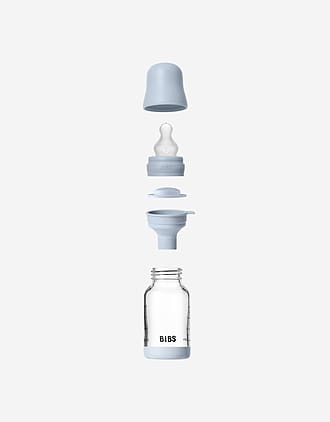 BIBS Tåteflaske i Glass M/ Silikon Sutt - Silikonbunn | Komplett Sett