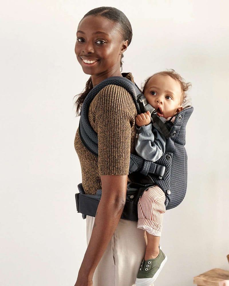Bæresele Harmony - Front & Rygg - Ekstra Ryggstøtte | Baby Carrier 0-3år