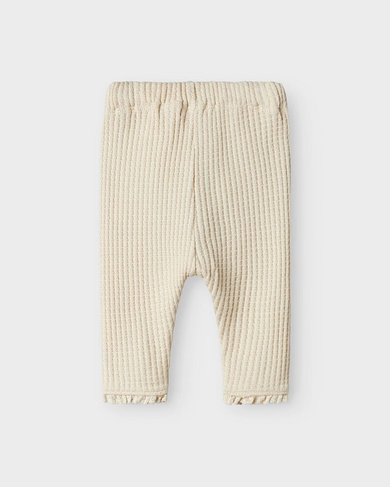 Leggings Baby - Vaffelstoff, Øko Bomull | NBFOSANNE LOOSE PANT LIL